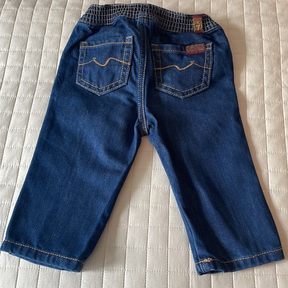 7 For All Mankind┃Baby |  Blue Jeans | 3-6m - Picture 3 of 3